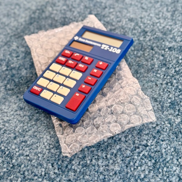 TEXAS INSTRUMENTS | TI-108 handheld solar powered calculator - new! - Picture 6 of 9